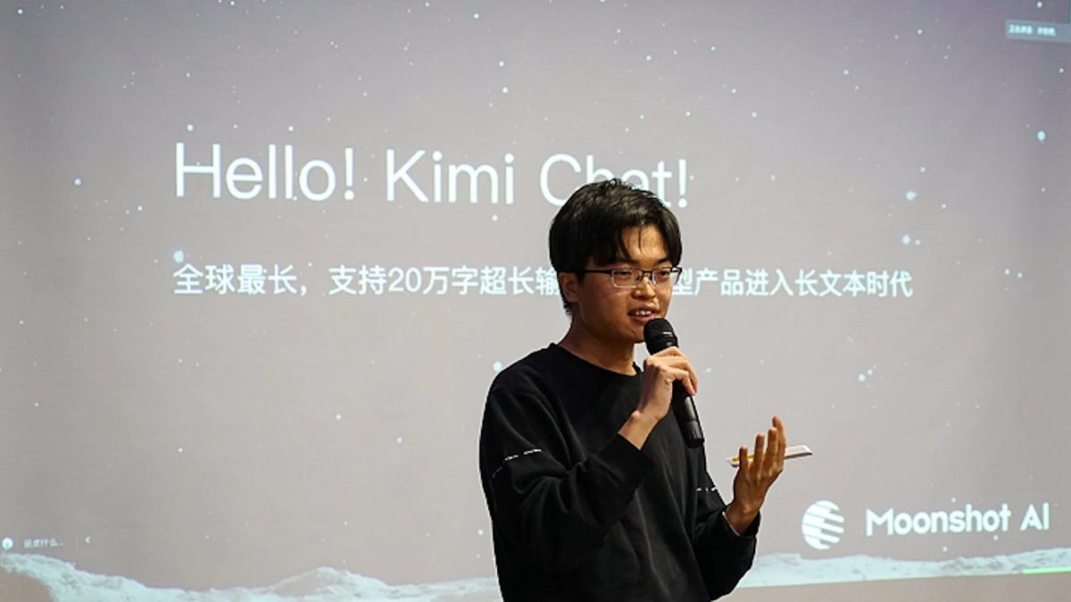 Moonshot AI founder and CEO Yang Zhilin in 2024