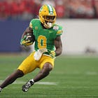 '24 NFL Draft Profile - Oregon's RB Bucky Irving