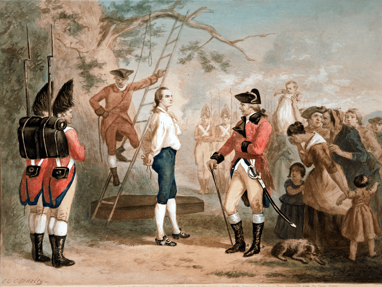 September 22: Nathan Hale Hanged as a Spy – Today in Connecticut History September 22: Nathan Hale Hanged as a Spy – Today in Connecticut History