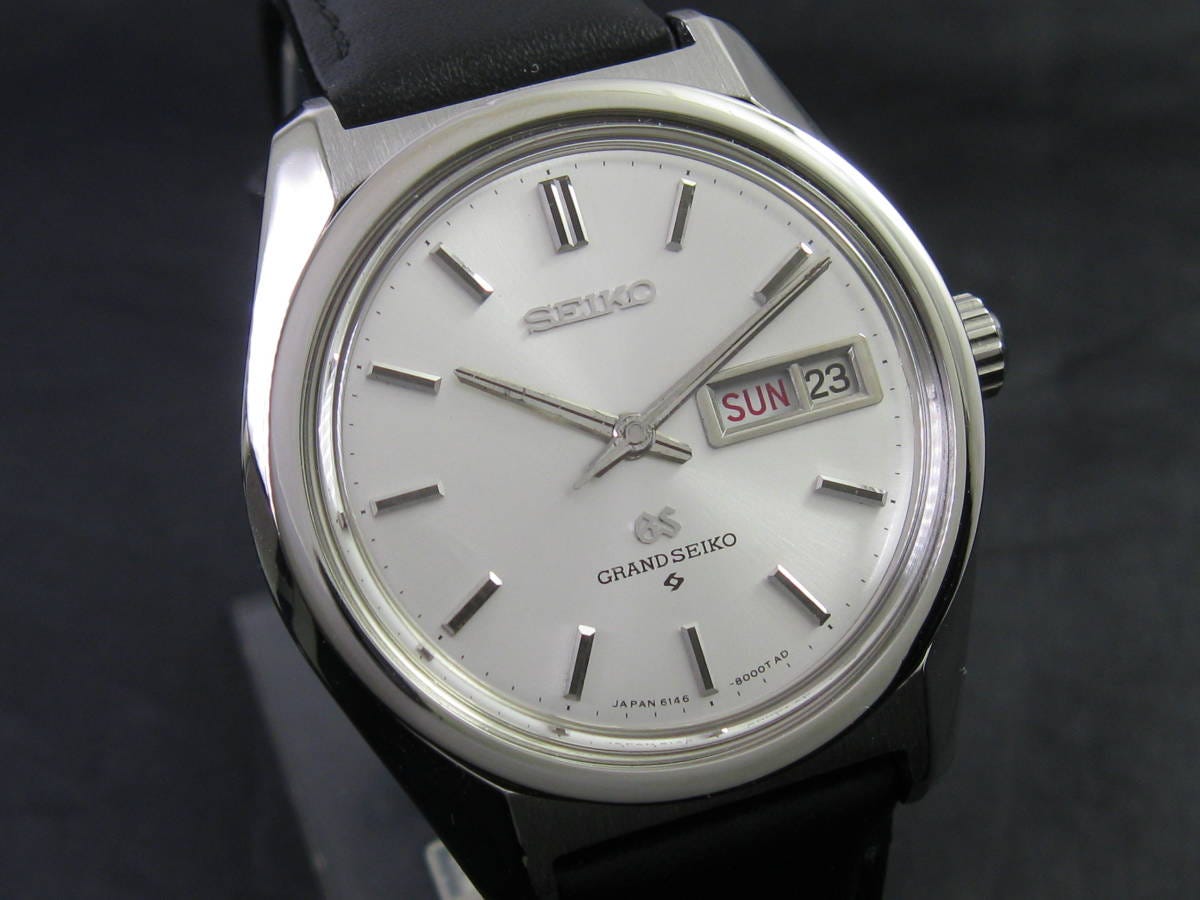 Grand Seiko/グランドセイコー GS 前期モデル Ref.6146-8000 Cal.6146A デイデイト 自動巻 オーバーホール/新品仕上済 1968年製造