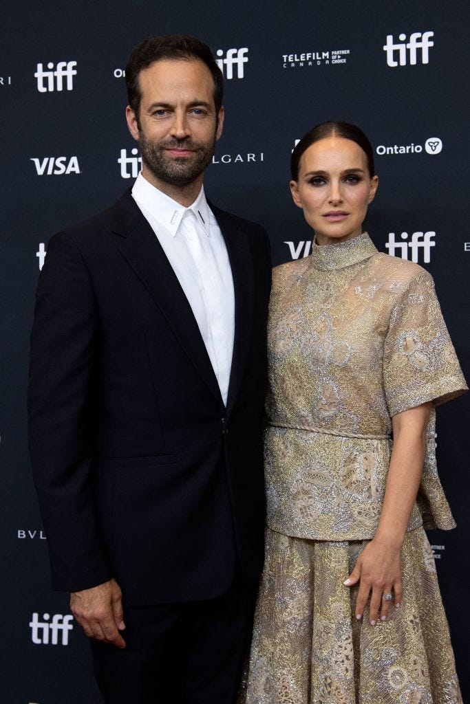 Natalie Portman and Benjamin Millepied 