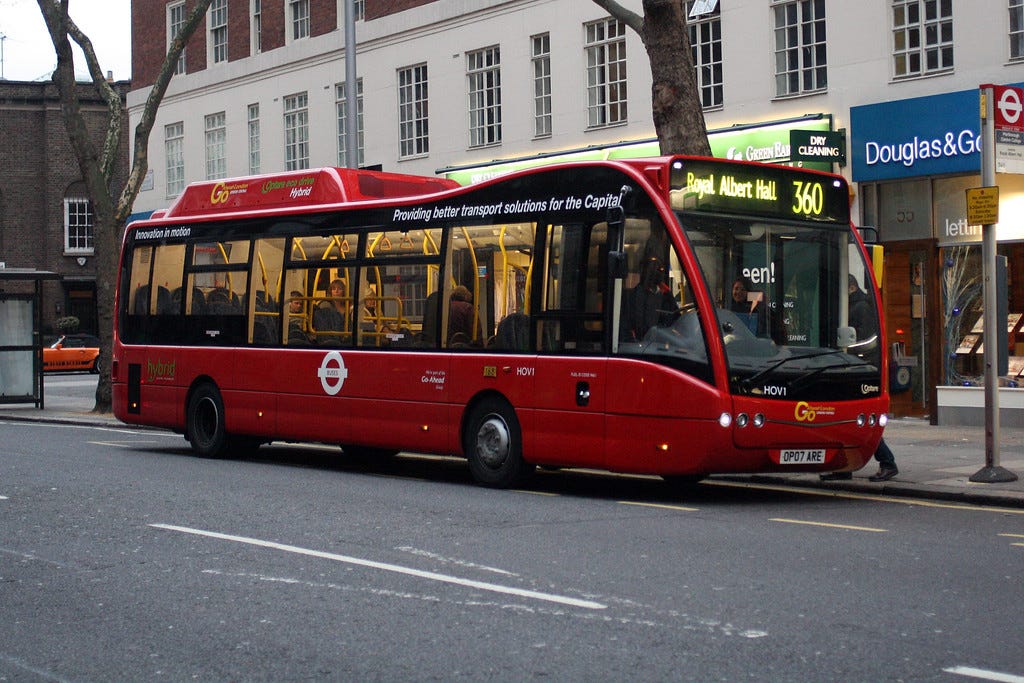 Route 360. Albert Hall to Elephant & Castle - Terrys Transport Photos