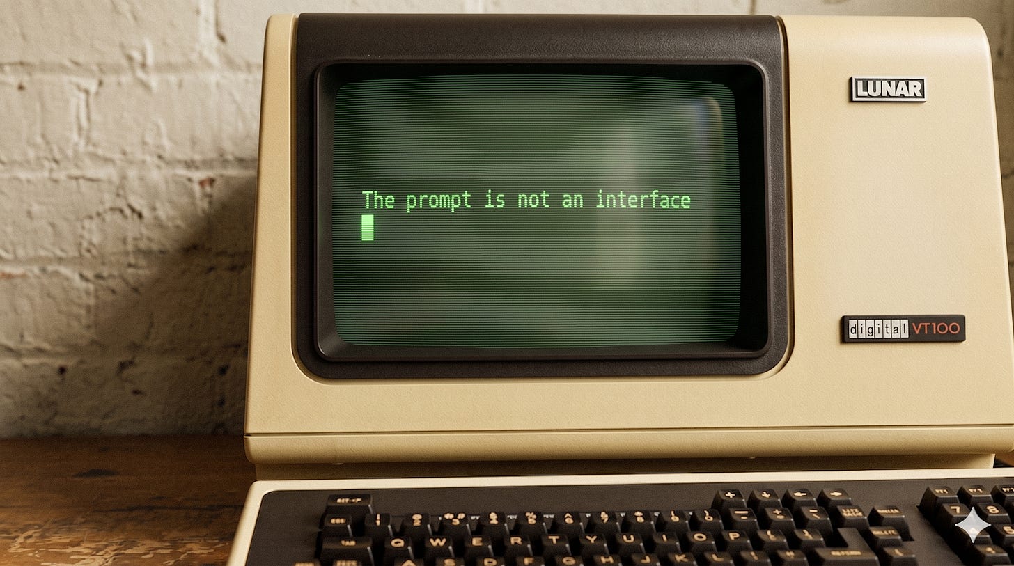 A 1970s computer with black screen and green text. Model: VT100 A 1970s computer with black screen and green text. Model: VT100