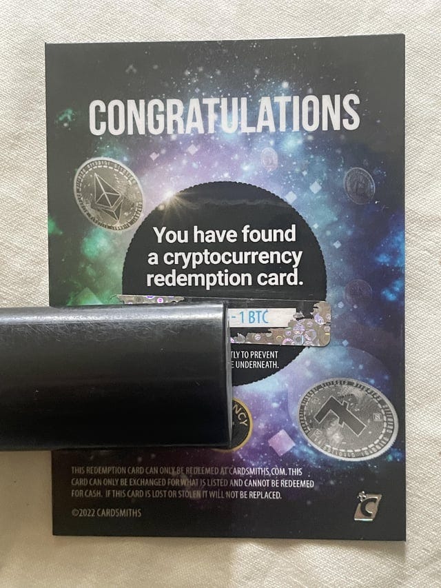 r/Currencytradingcards - Got one!
