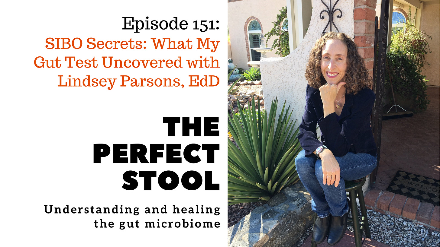 SIBO Secrets: What My Gut Test Uncovered with Lindsey Parsons, EdD