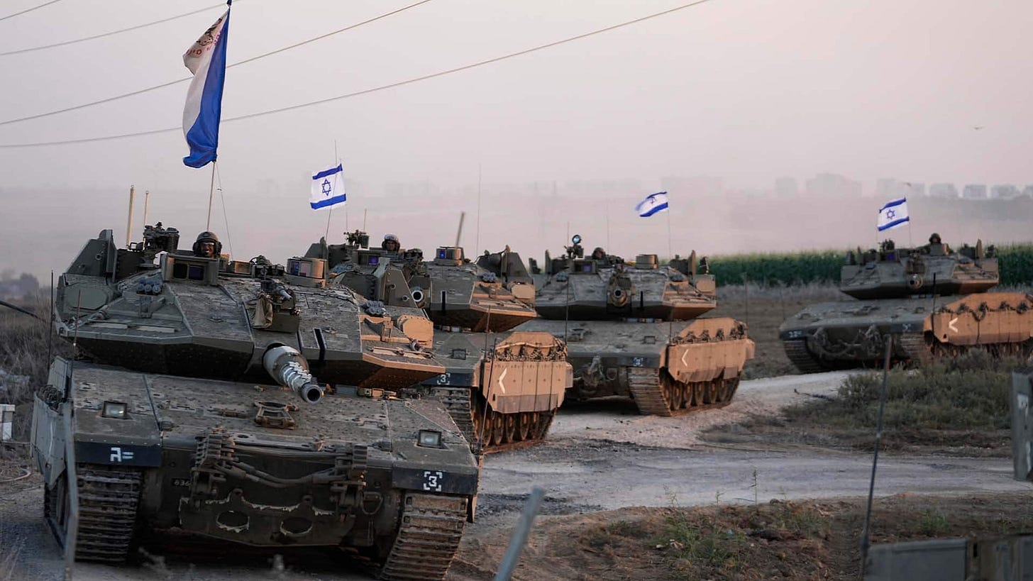 Israeli warplanes pound Gaza. A ground invasion is expected. Does Hamas  have an endgame? | CBC News