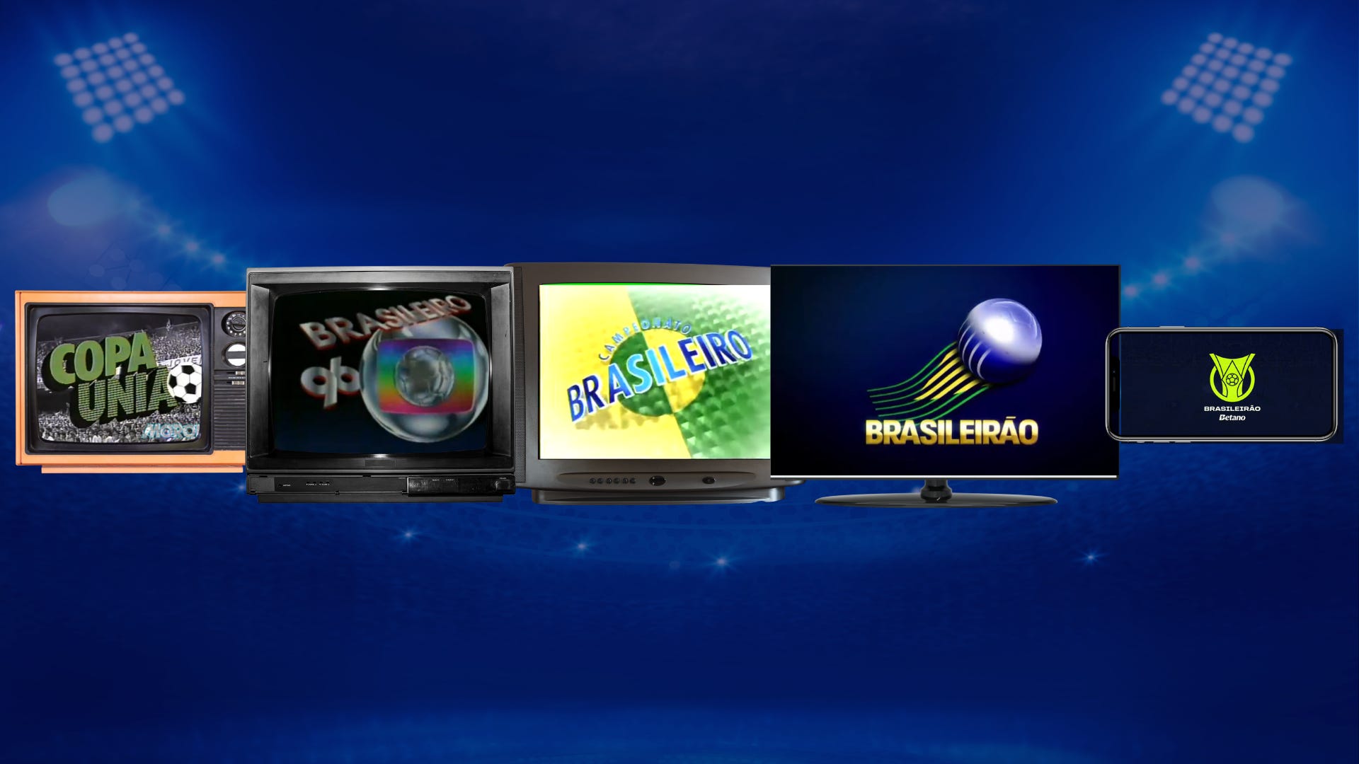 Do rádio à TV no streaming: como o jeito de acompanhar o Brasileirão mudou em 40 anos