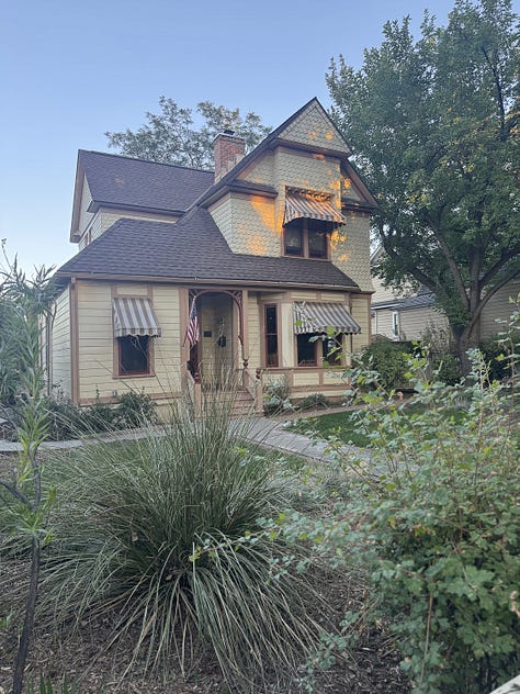 old historic cottages in Prescott Arizona