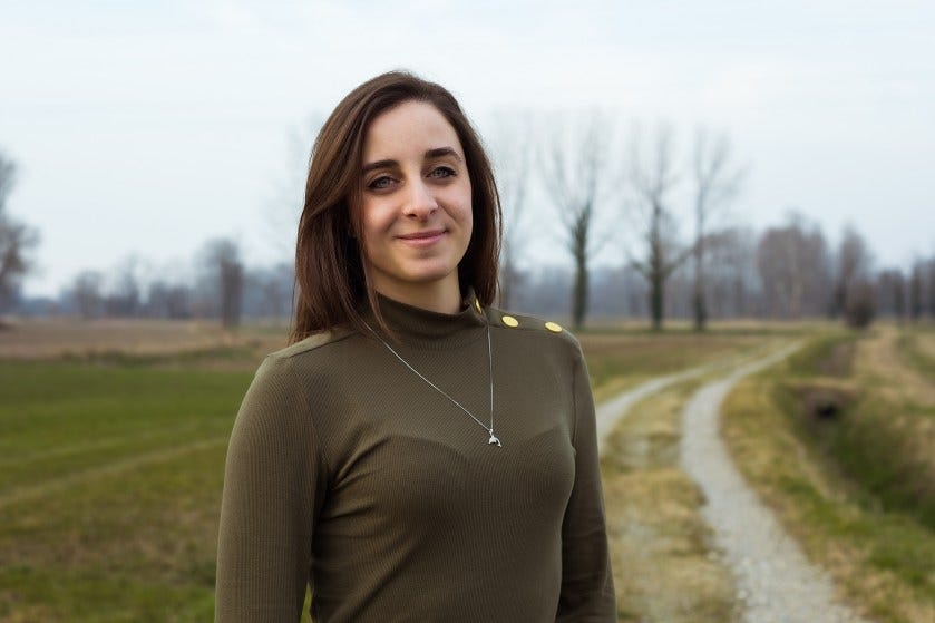 Ritratto fotografico femminile a cura di Monica Monimix Antonelli, tratto dal progetto "Donne di Crema"