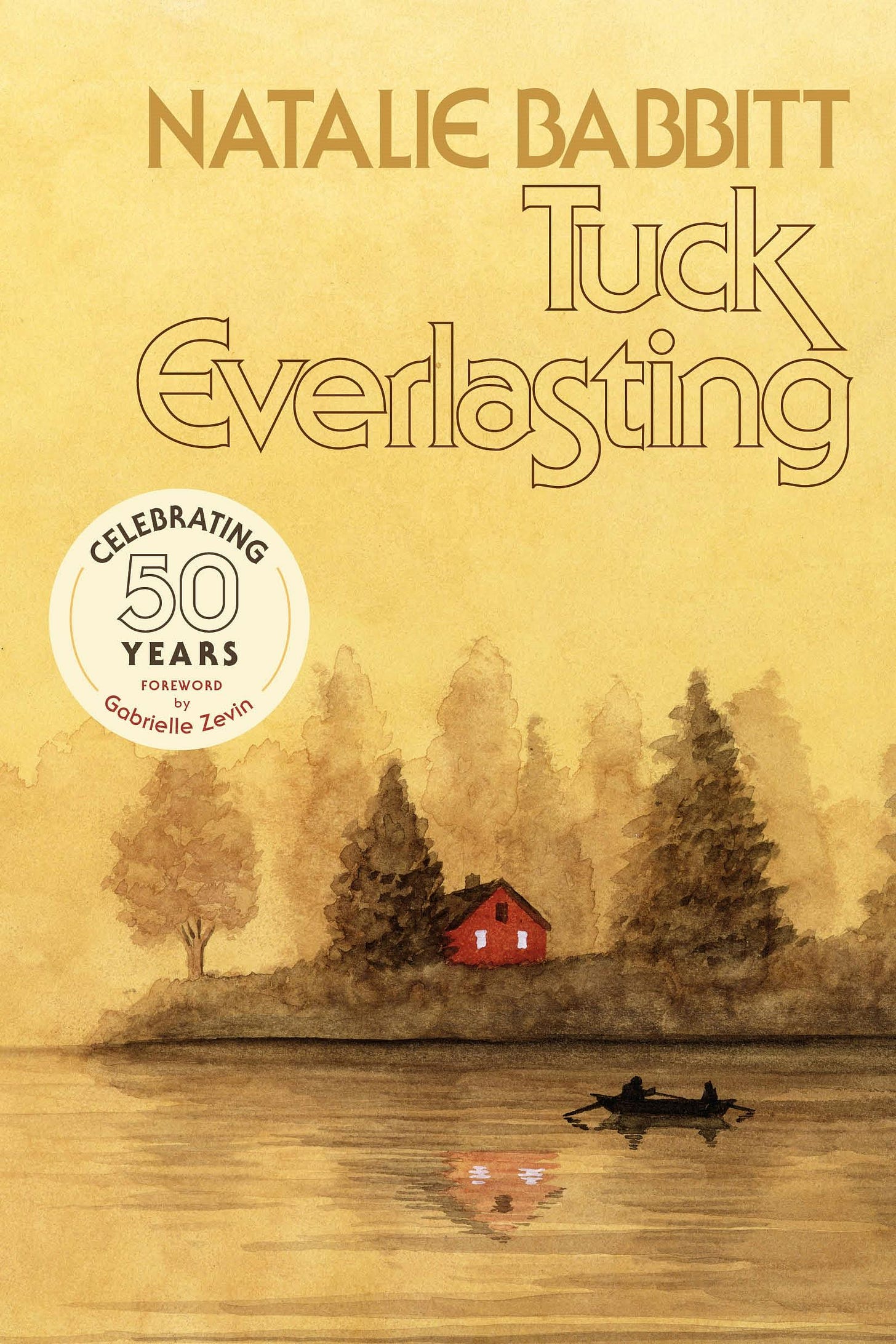 Original watercolor cover art of Natalie Babbitt’s 1975 edition of Tuck Everlasting.