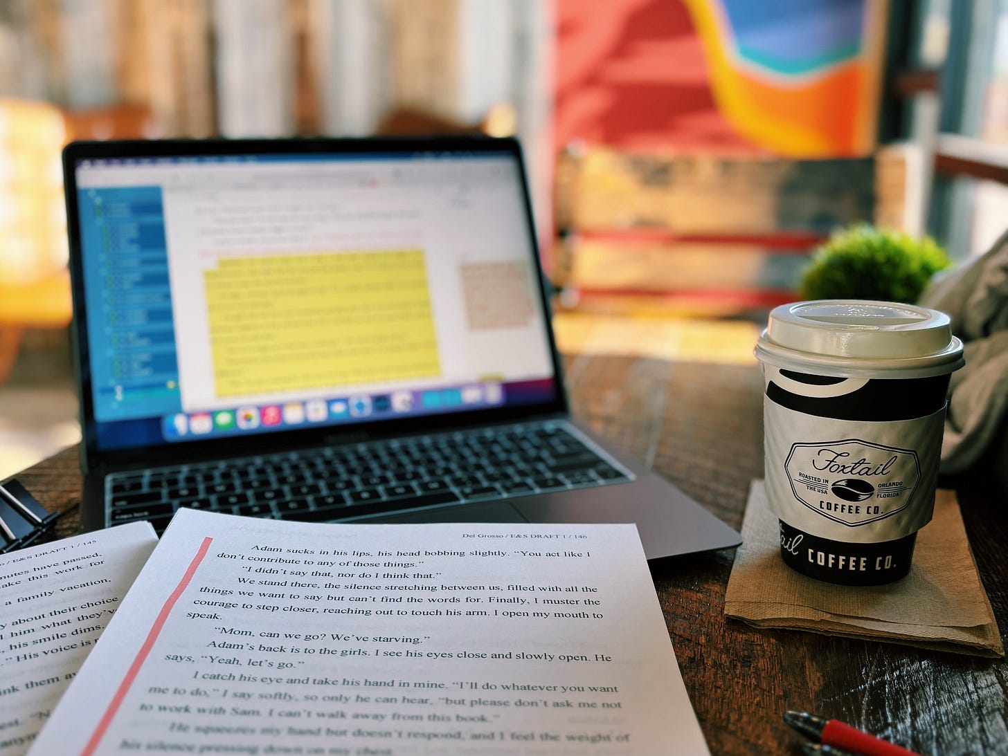 August 26, 2024 -- working on Eleanor & Sam