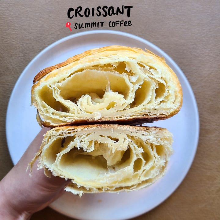 Summit Coffee croissant