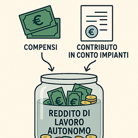 Le sopravvenienze attive nel reddito dei professionisti: il caso del contributo in conto impianti