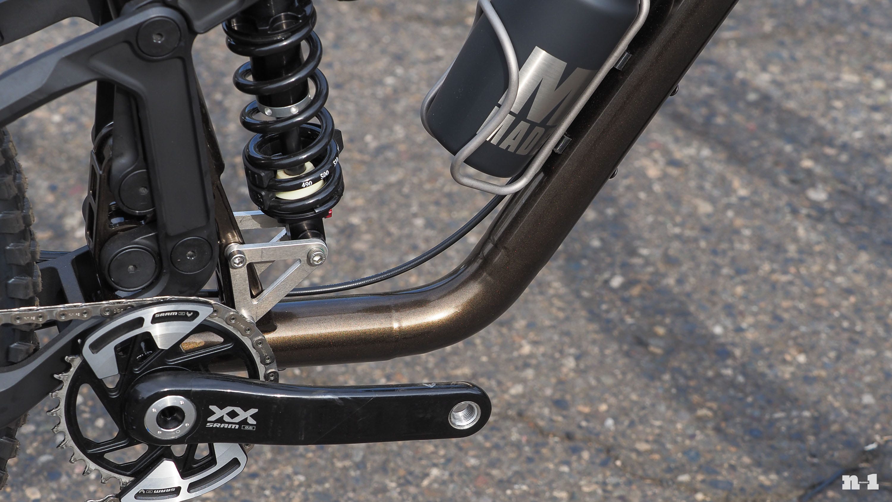 Stinner Romero down tube