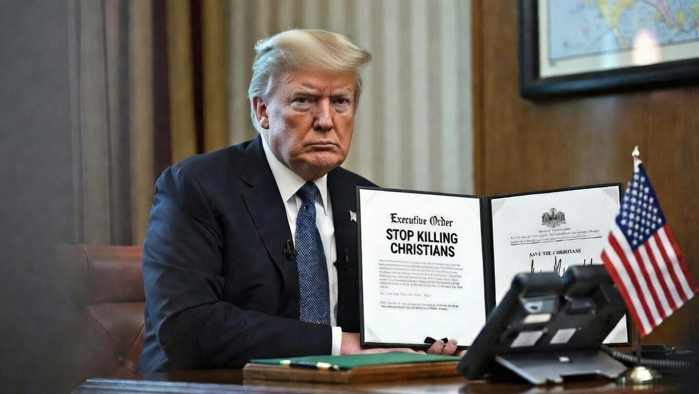 Trump’s Warnings End Nigeria’s Christian Slaughter? Leader Says Yes Trump’s Warnings End Nigeria’s Christian Slaughter? Leader Says Yes