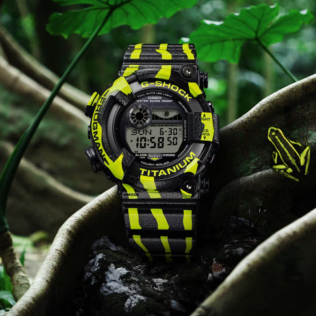 大佑　CASIO G-SHOCK Frogman カスタム G-SHOCK Frogman GW8200TPF-1 - by Patrick Kansa