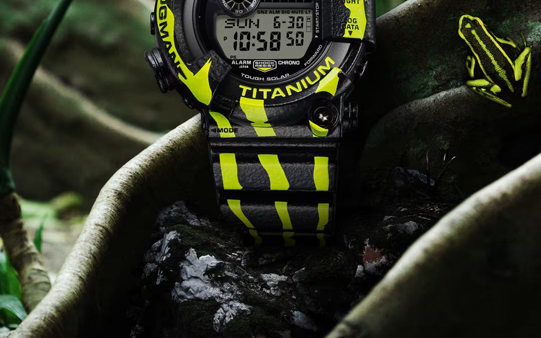 G-SHOCK Frogman 腕時計 G-Shock Frogman Pink Dolphin Whale GF-8250K-4JR - Shopping In