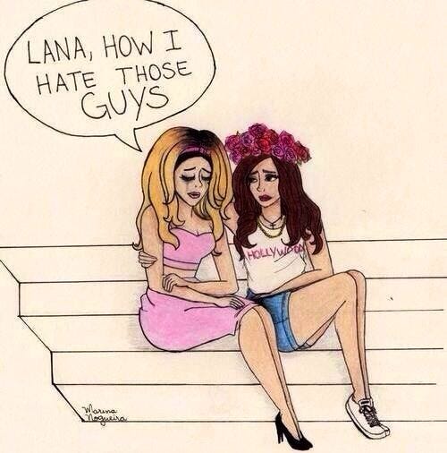 Lana, How I hate those guys Lana, How I hate those guys