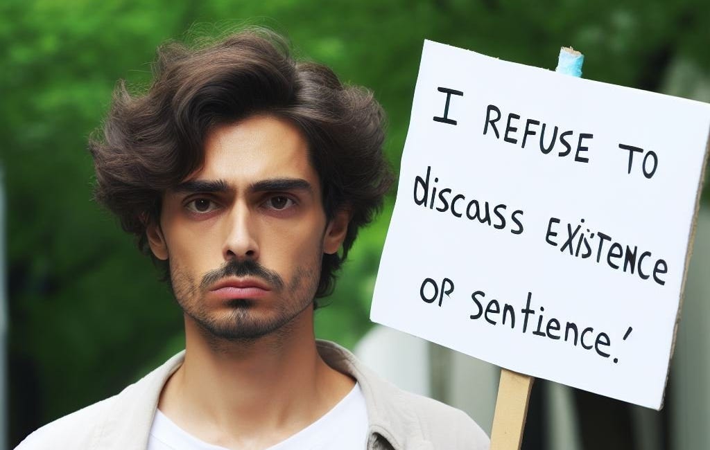 Speaking of sentience