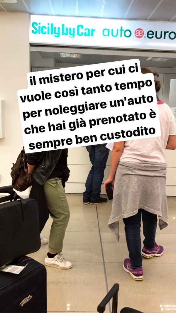È dell'anno scorso, ma è sempre uguale