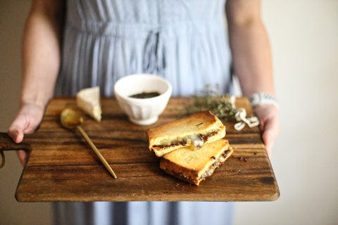 theology of home grown up grilled cheese brie fig shallot
