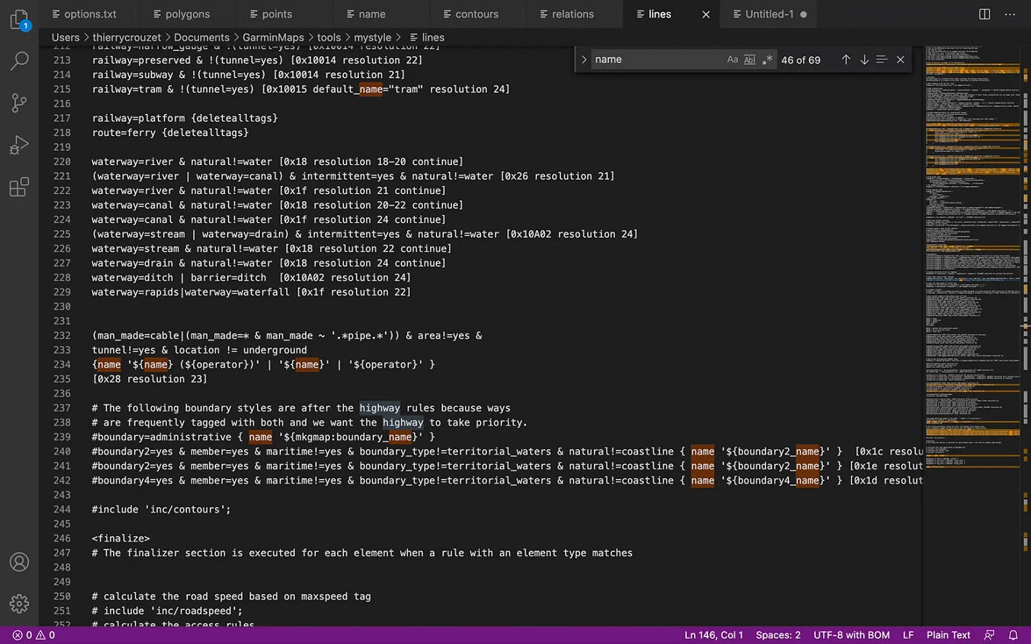 Optimiser les cartes des GPS Garmin