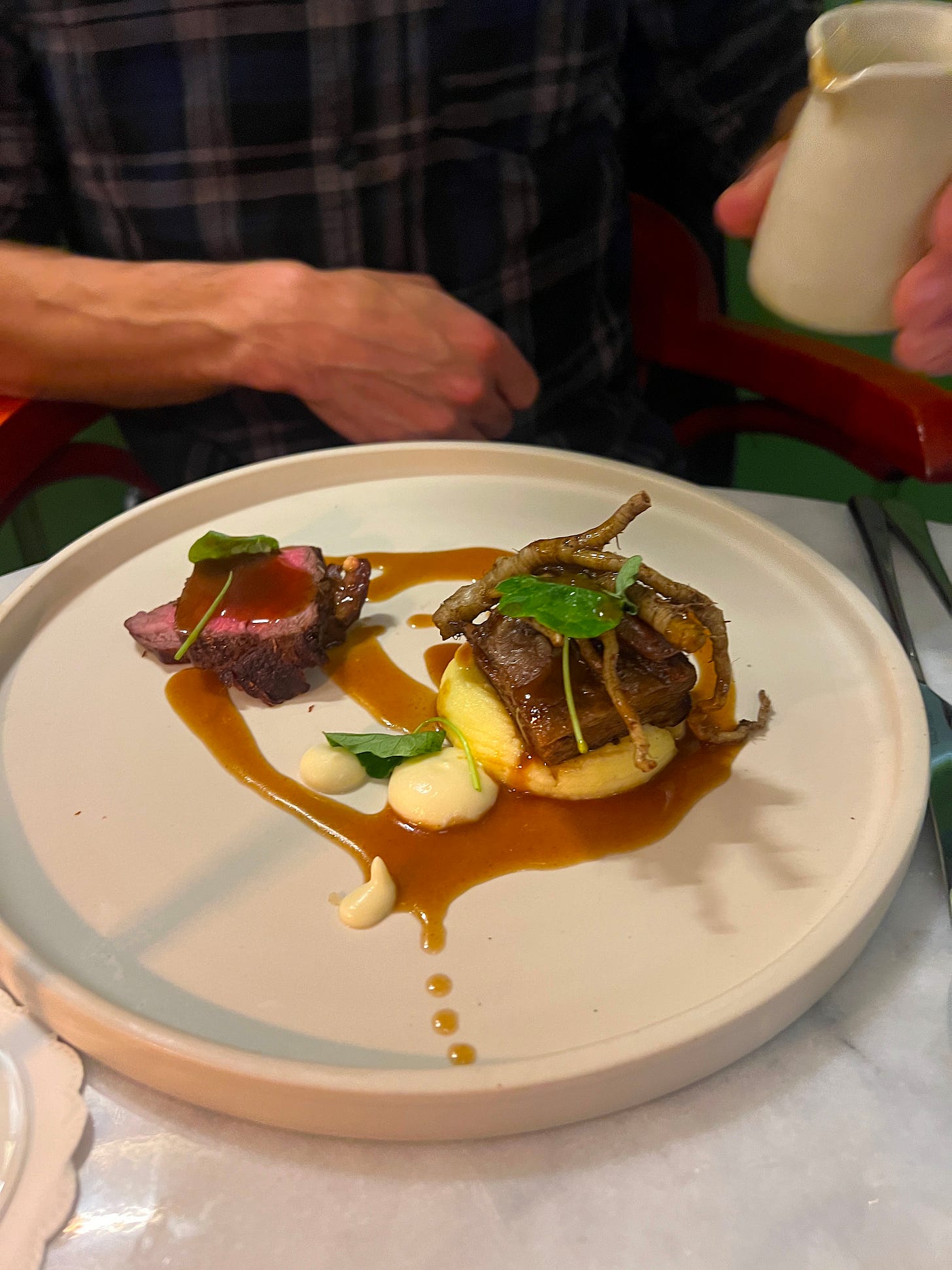 beef shin at the pearl manchester