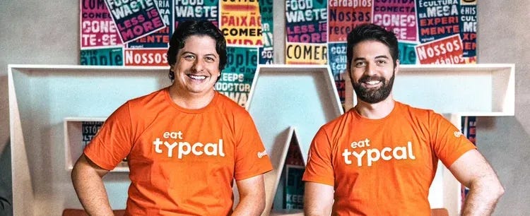 Eduardo Sydney e Paulo Ibri, da Typcal: mercado de fermentação recebeu 70% dos investimentos em foodtechs nos últimos 12 meses (Typcal)