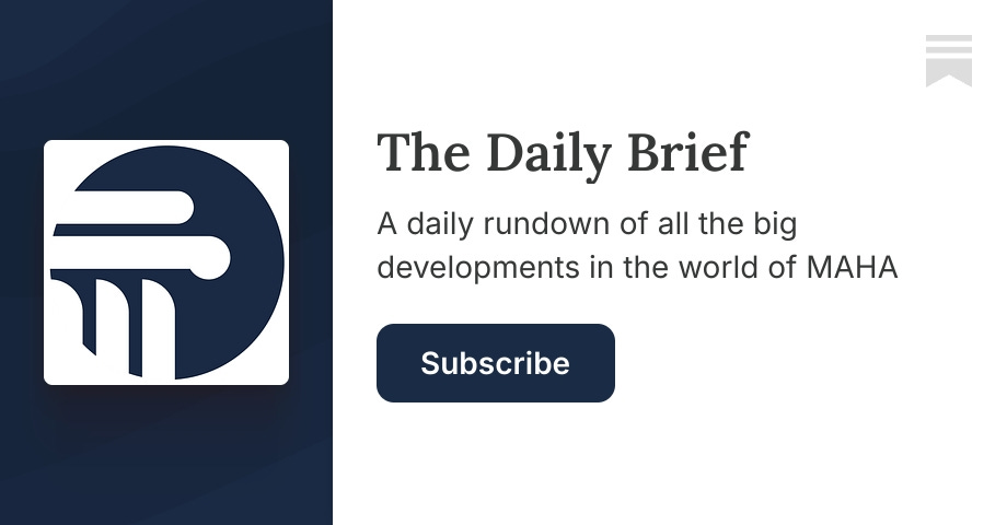 The Daily Brief | MAHA Institute | Substack