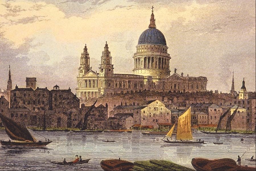 St. Paul's Cathedral by Thomas Hosmer Shepherd St. Paul's Cathedral by Thomas Hosmer Shepherd