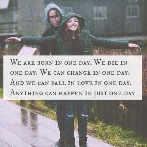 Anything Can Happen In Just One Day
