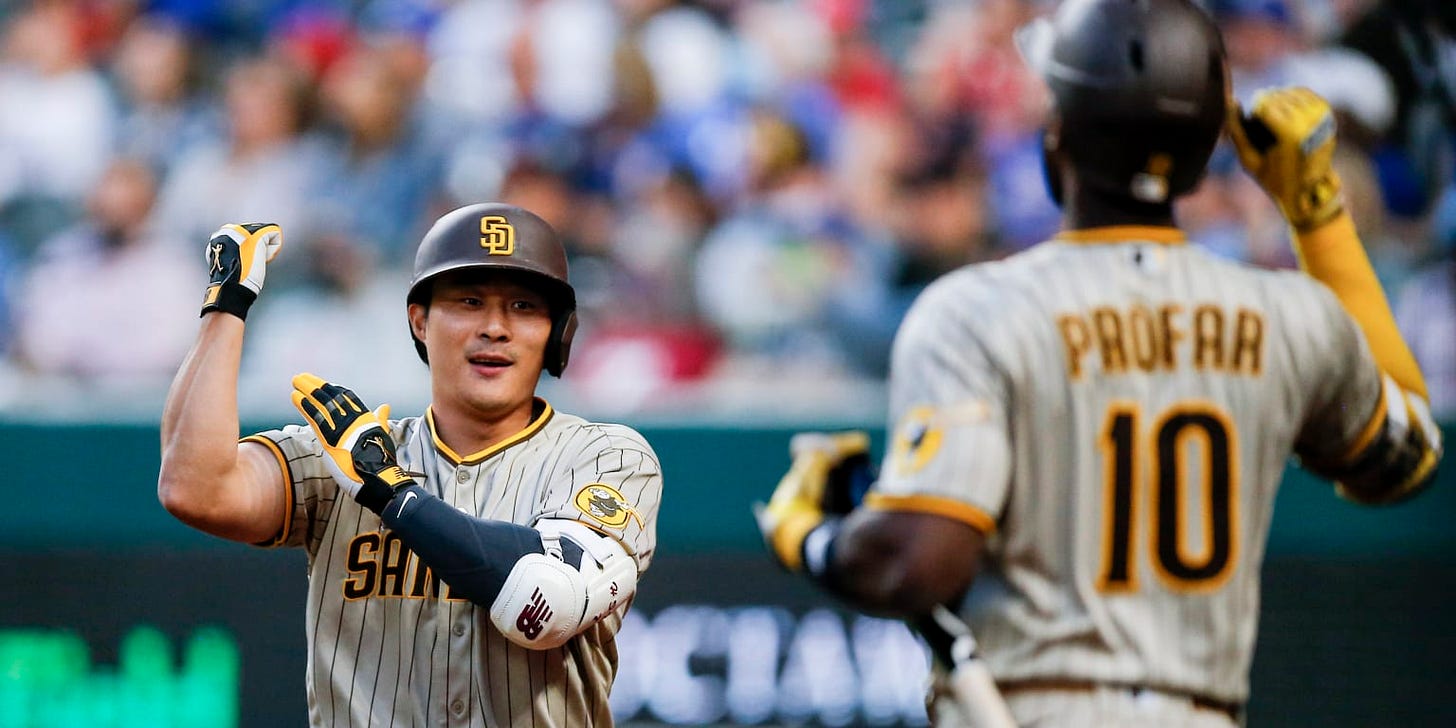 Ha-Seong Kim hits first homer in Padres' win