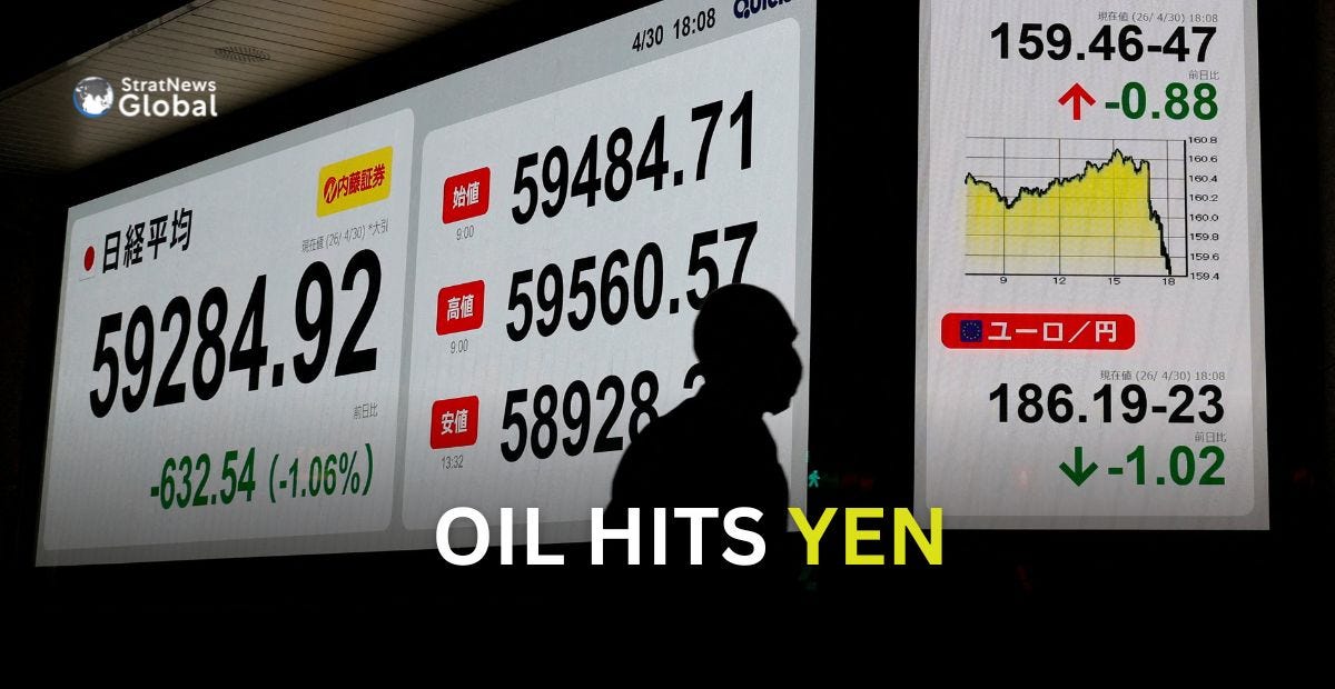 Japan Steps In Again As Yen Slides On Oil Shock Japan Steps In Again As Yen Slides On Oil Shock