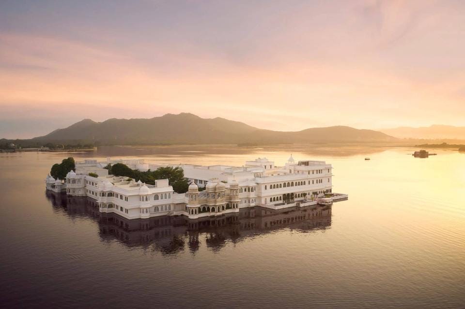 Taj Lake Palace, Udaipur's lakeside allure