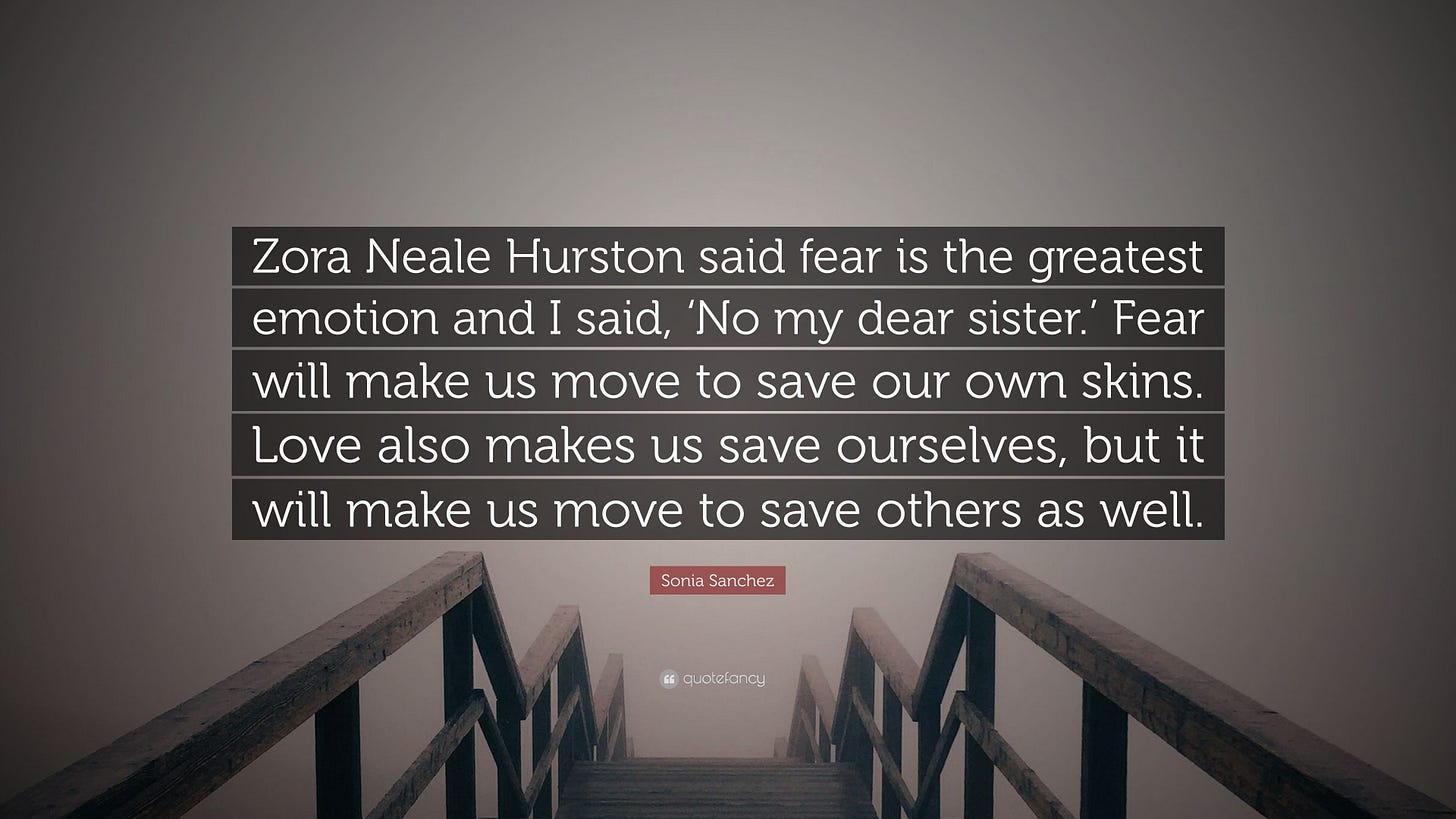 Image result for sonia sanchez fear love Image result for sonia sanchez fear love