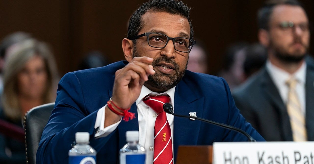 FBI's Kash Patel sues The Atlantic for $250M over report on drinking habits, job performance FBI's Kash Patel sues The Atlantic for $250M over report on drinking habits, job performance