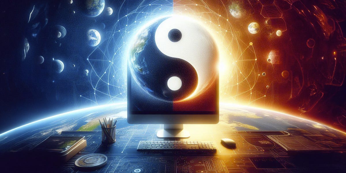 Immagine realizzata con un sistema di intelligenza artificiale (DALL•E 3)