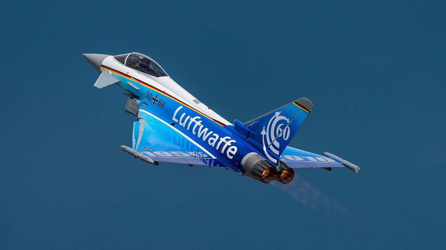Eurojet EJ200 engine display