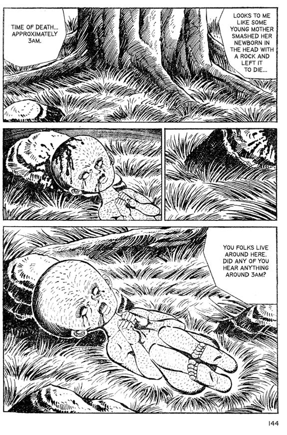 A comic page of a baby

AI-generated content may be incorrect.