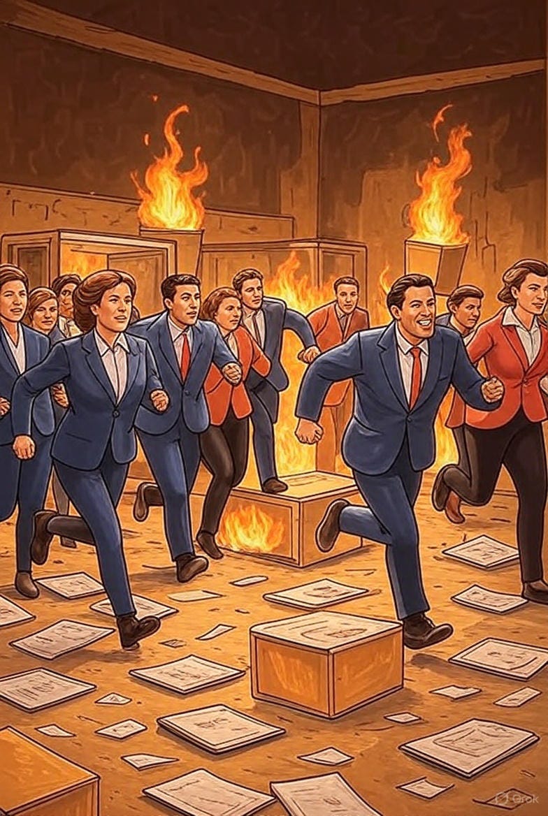 Elections in Idaho and Beyond — Election Season is Heating Up. Image credit: Grok ai