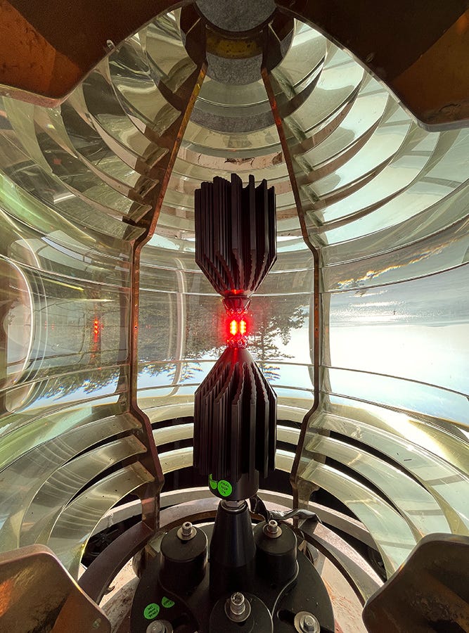 Basss Harbor Head's Fresnel