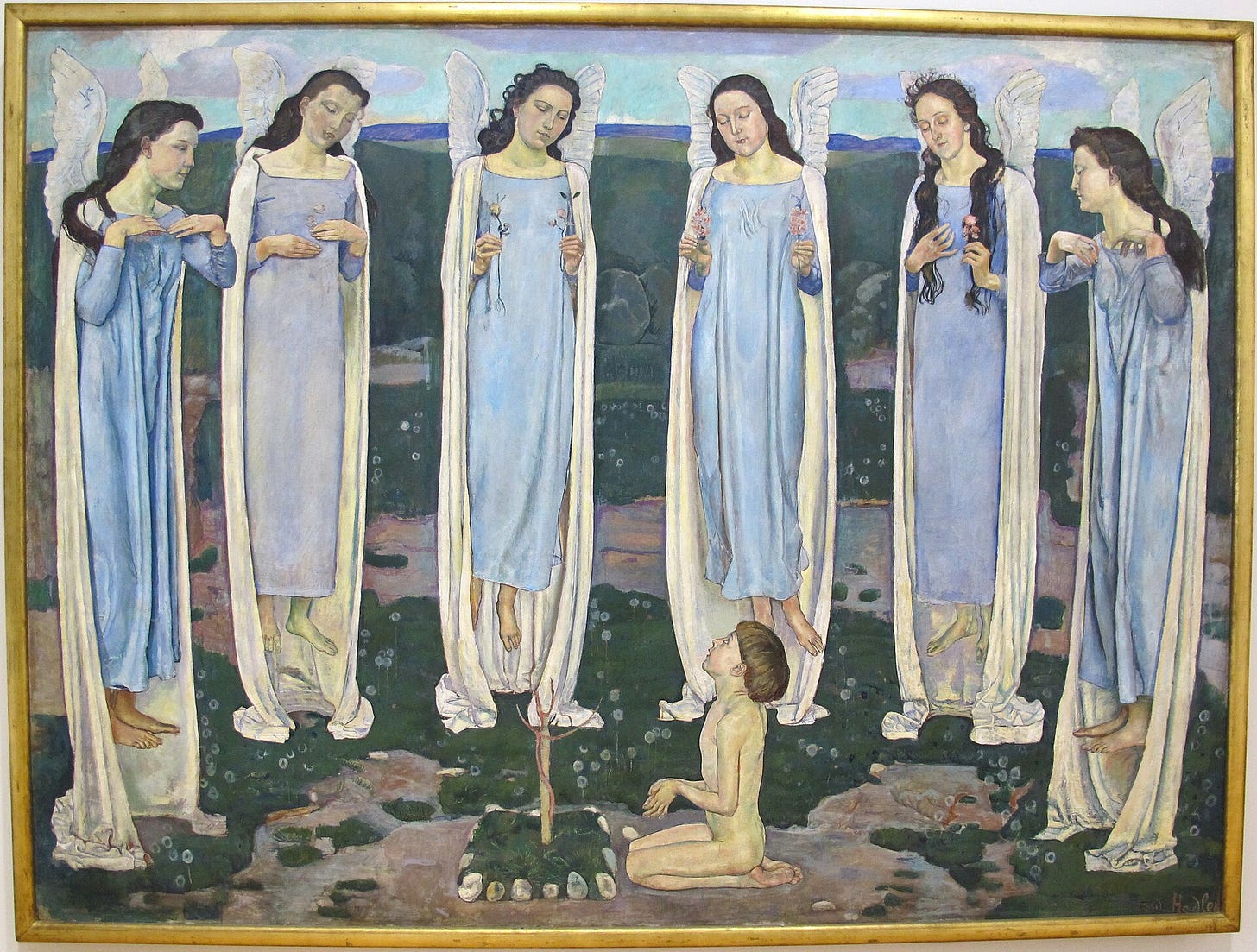 Ferdinand Hodler, The Chosen One (L'Eletto), 1893-94.