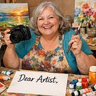 Dear Artist learning to create in a new way ...