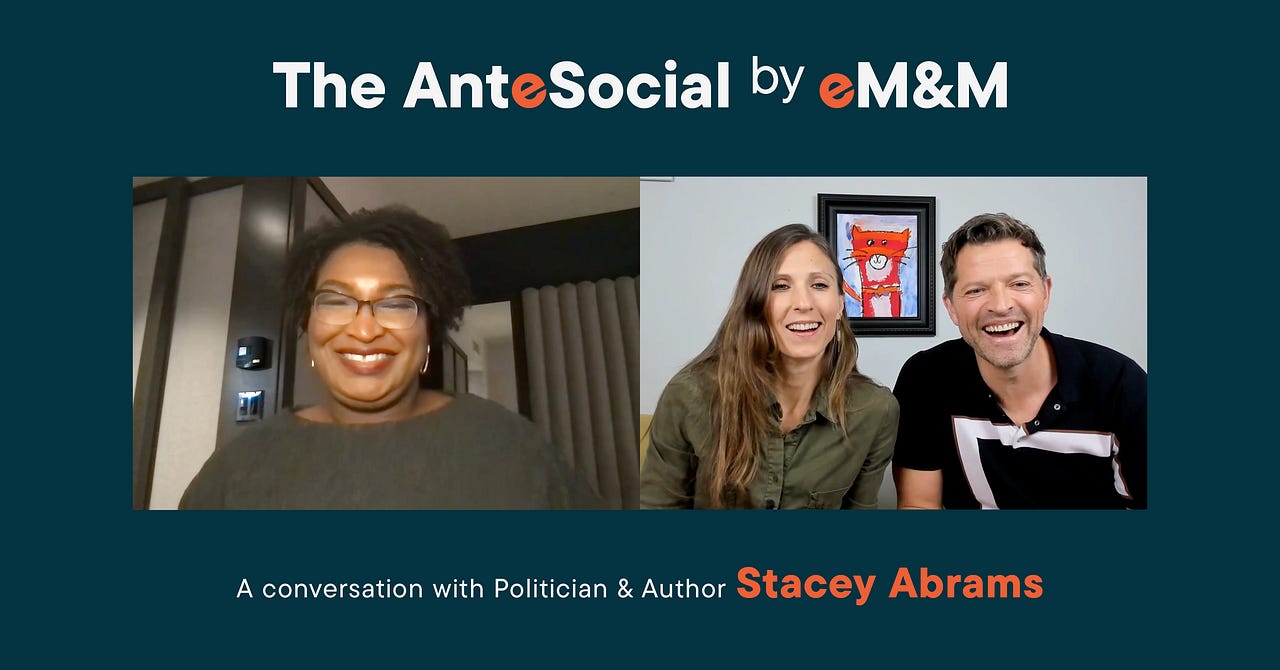 Conversations | The AnteSocial by eM&M | Misha Collins | Substack