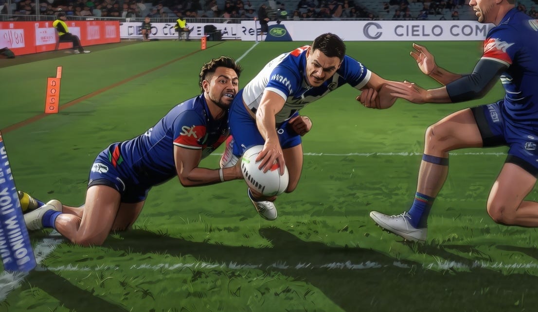 Warriors bullied by dominant Dogs