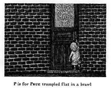 Edward Gorey's Gashlycrumb Tinies