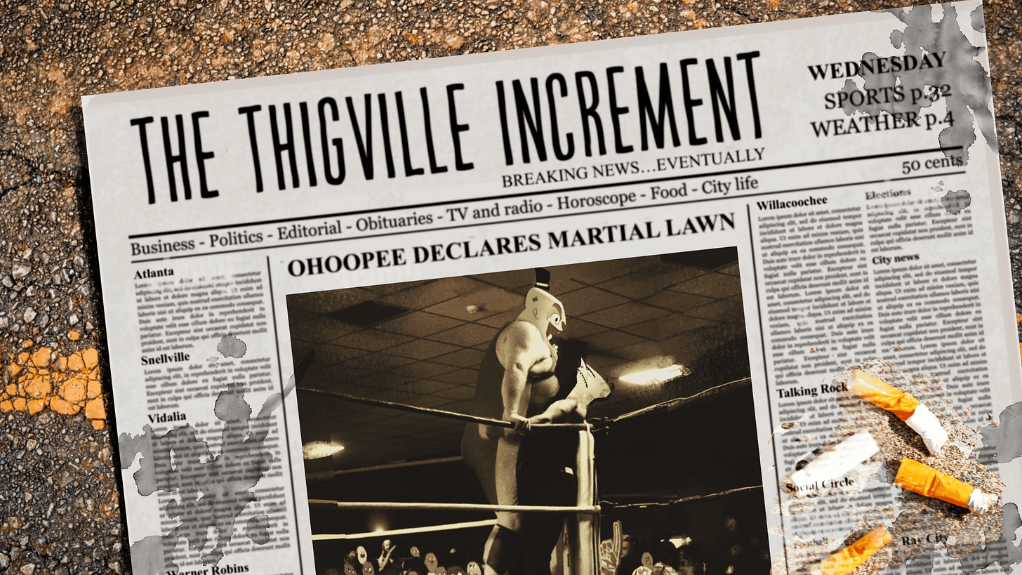 The thrillville incense.