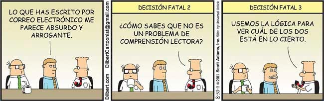 Tira comica de Dilbert