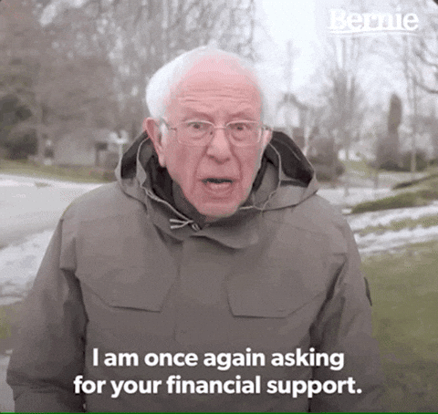 Feel The Bern Meme GIF by Bernie Sanders Feel The Bern Meme GIF by Bernie Sanders