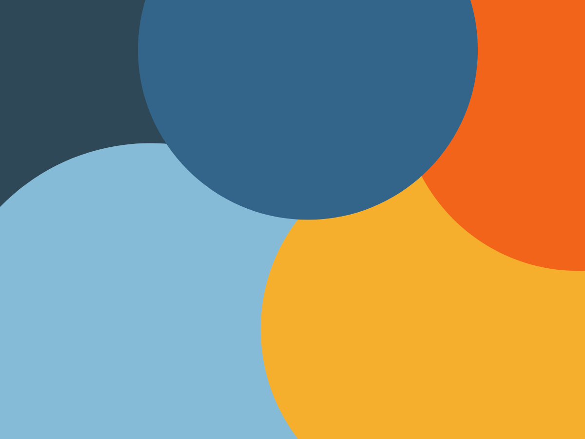 multi-coloured circles intersecting